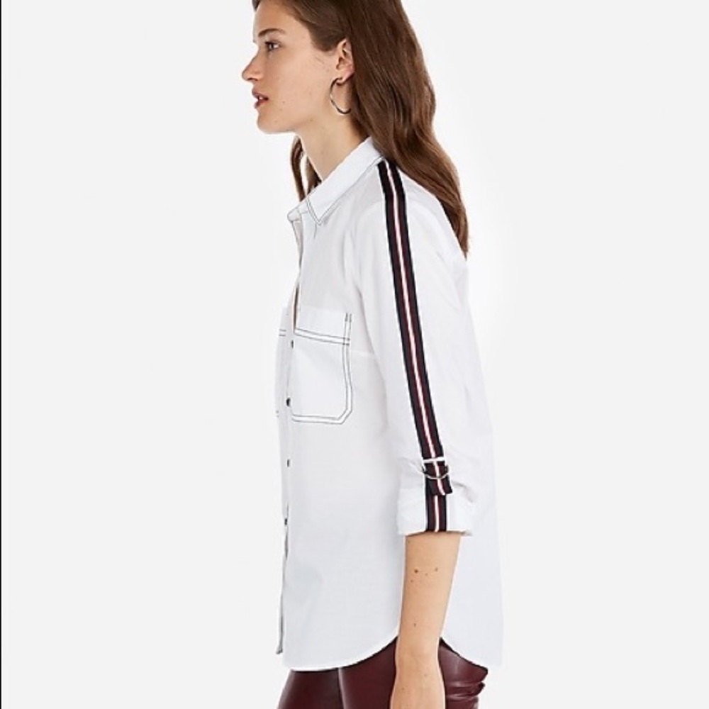 Express Easy Fit Button Up